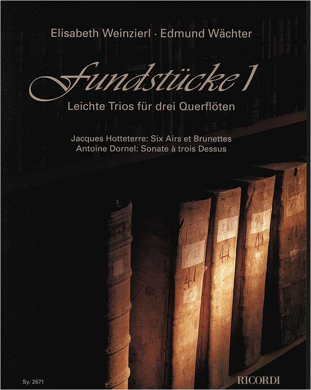 Fundstücke 1 - Leichte Trios für 3 Querflöten - 3 příčné flétny